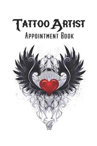 Tattoo Artist Appointment Book