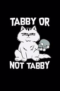 Tabby or not tabby: 6x9 Theatre - lined - ruled paper - notebook - notes