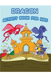 Dragon Activity Book For Kids