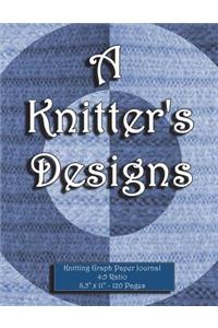 Knitting Graph Paper Journal. 4