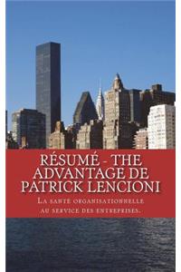 Résumé - The Advantage de Patrick Lencioni