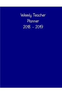Teacher Planner 2018 - 2019