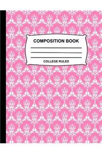 College Ruled Composition Book