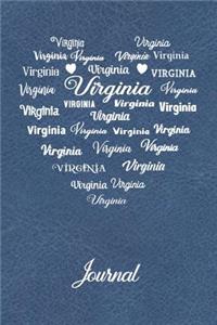 Personalized Journal - Virginia