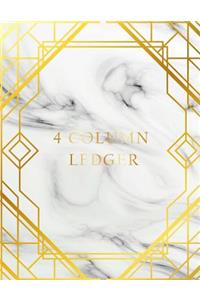 4 Column Ledger