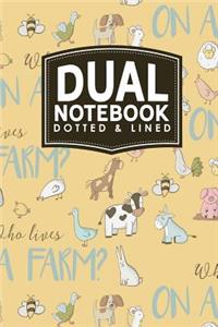 Dual Notebook - Dotted & Lined