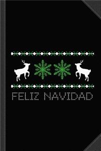 Feliz Navidad Journal Notebook