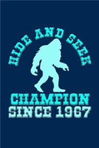 Hide and Seek Champion Since 1967