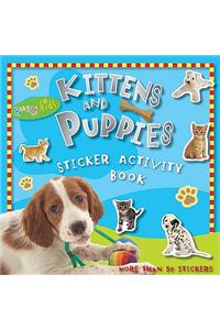 Kittens and Puppies Sticker Activity Book