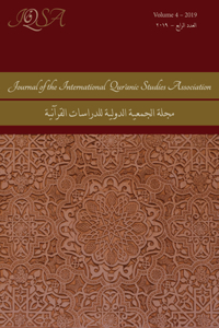 Journal of the International Qur'anic Studies Association, Volume 4 (2019)