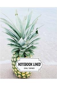 Notebook Lined Pineapple: Notebook Journal Diary: 1