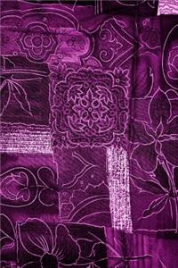 Quilted Pattern Quilt Purple Journal