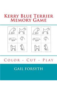 Kerry Blue Terrier Memory Game