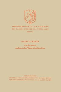 Aus der neueren mathematischen Wahrscheinlichkeitslehre