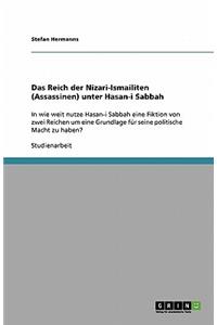 Reich Der Nizari-Ismailiten (Assassinen) Unter Hasan-I Sabbah