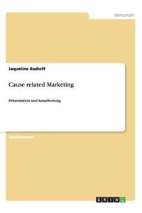 Cause related Marketing