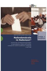 Mediendemokratie Im Medienland
