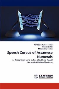 Speech Corpus of Assamese Numerals