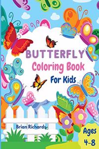 Butterfly Coloring Book For Kids