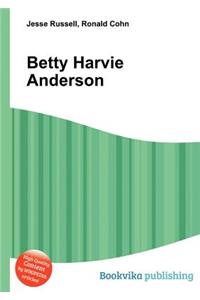 Betty Harvie Anderson