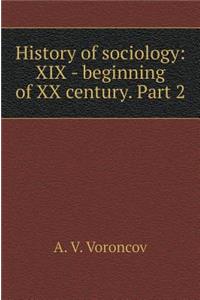 History of Sociology