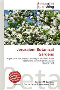Jerusalem Botanical Gardens