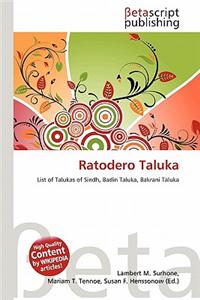 Ratodero Taluka