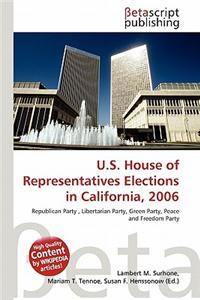 U.S. House of Representatives Elections in California, 2006