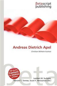 Andreas Dietrich Apel
