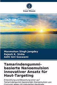 Tamarindengummi-basierte Nanoemulsion innovativer Ansatz für Haut-Targeting