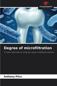 Degree of microfiltration