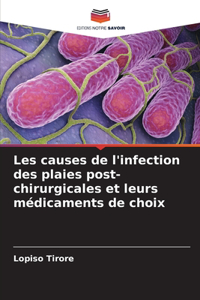 Les causes de l'infection des plaies post-chirurgicales et leurs médicaments de choix