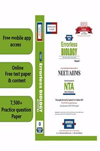 ERRORLESS BIOLOGY NEET & AIIMS (Set of 2 Volumes), NTA 2019