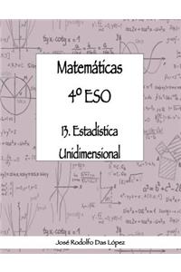 Matem+ticas 41/4 ESO - 13. Estad'stica unidimensional