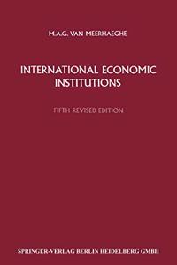 International Economic Institutions