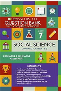 Oswaal CBSE CCE Question Banks Social Science for Class 7