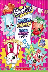 Shopkins - Grocery Games: Sticker Activity Book