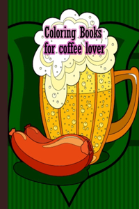 Coloring book for coffee lover