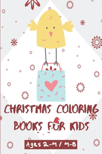 Christmas Coloring Books for Kids Ages 2-4 / 4-8