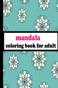 Mandala Coloring Book for Adult