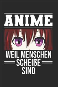 Anime weil Menschen scheiße sind Skizzenbuch