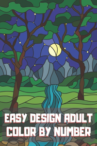 Easy Design Adult Color By Number