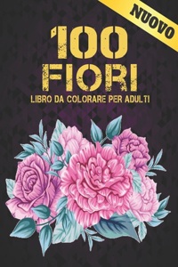 Libro da Colorare per Adulti Fiori