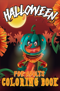 Halloween Coloring Book for Adults