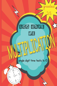 100 Days of Multiplication
