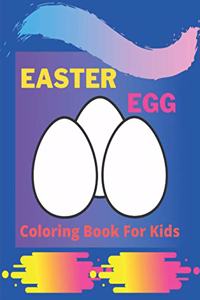 Easter Egg Coloring Book for Kids