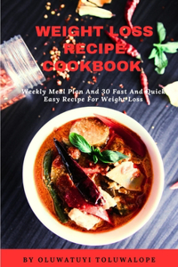 Weight Loss Recipe Cookbook