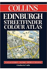 Collins Edinburgh Streetfinder Colour Atlas