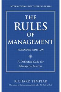Rules of Management, Expanded Edition, The