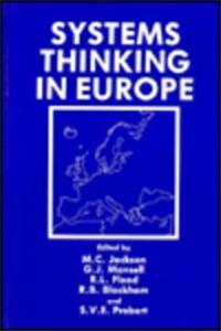 Systems Thinking in Europe